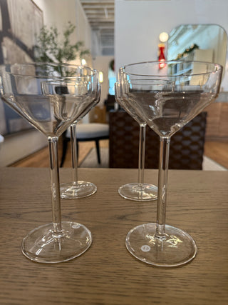 Acrylic Martini Glass