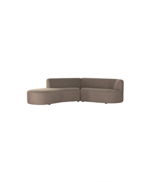 Kipton 2 Piece Curved Sofa