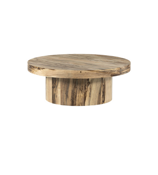 Hudson Pedestal Coffee Table